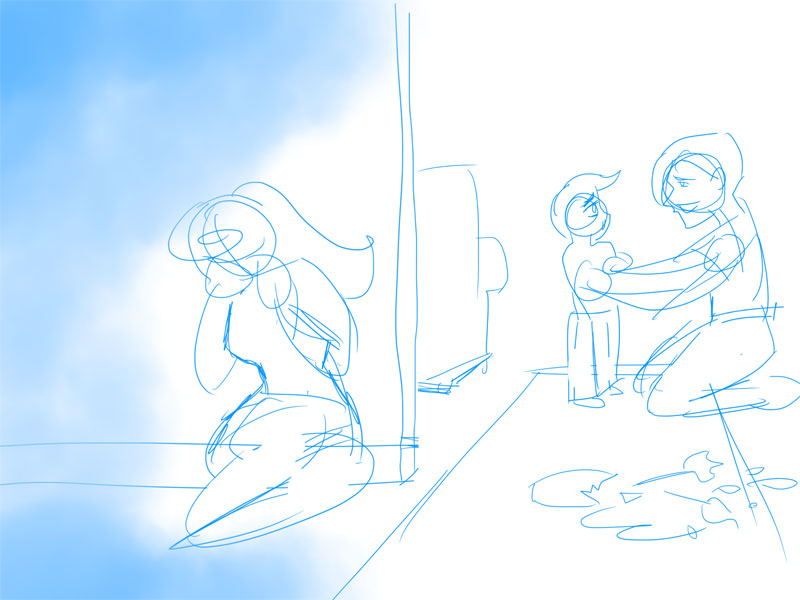 Why is Mommy crying? (Updated! Scene improved!) - image 2 - student project