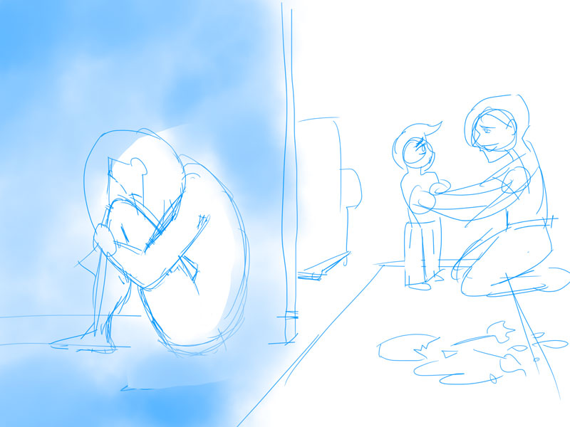 Why is Mommy crying? (Updated! Scene improved!) - image 4 - student project