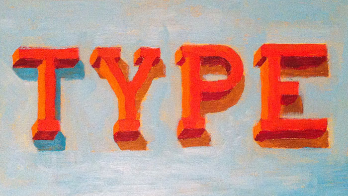 Lettering with Texture - image 5 - student project