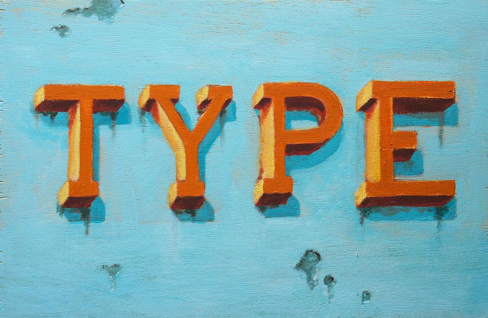 Lettering with Texture - image 2 - student project