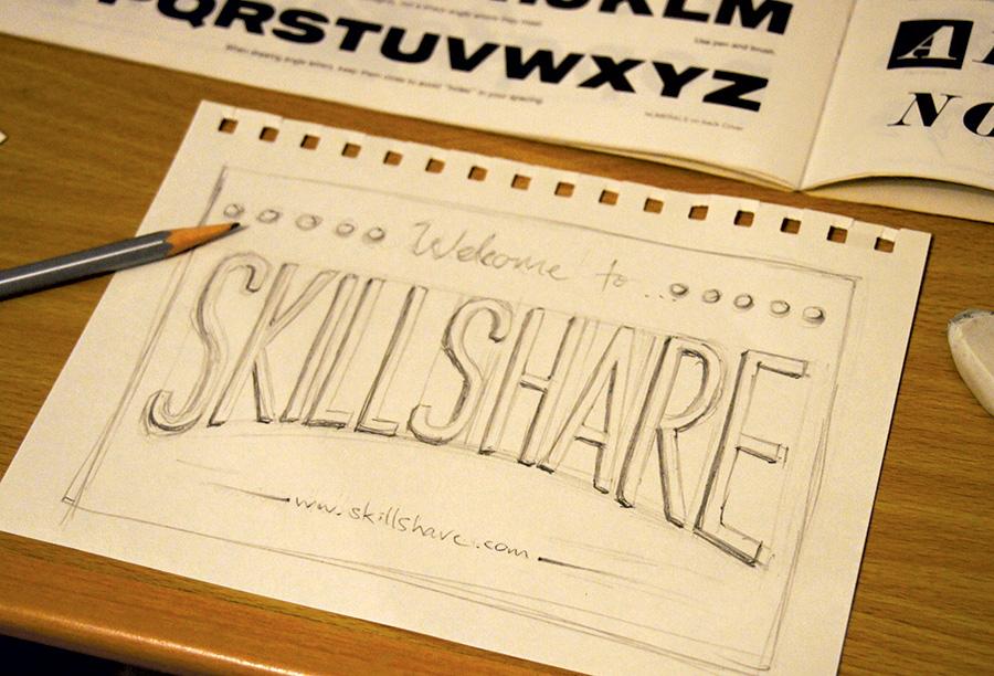 Lettering with Texture - image 8 - student project