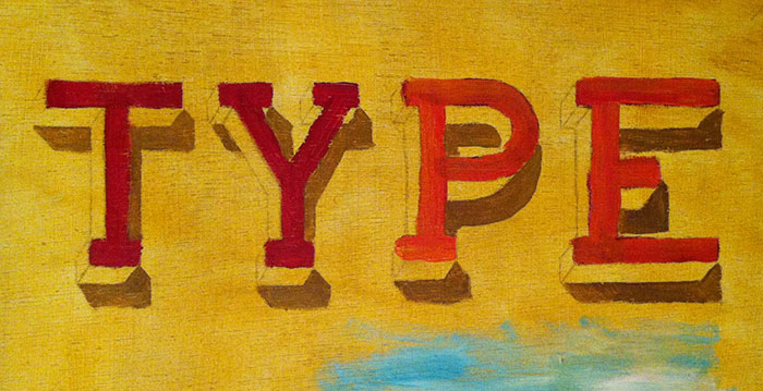 Lettering with Texture - image 3 - student project