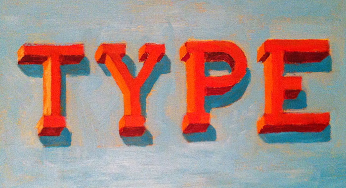 Lettering with Texture - image 6 - student project