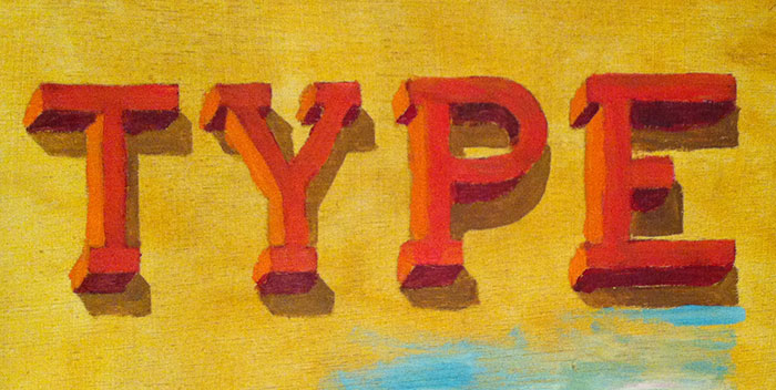Lettering with Texture - image 4 - student project