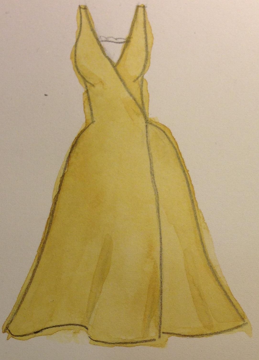 WATERCOLOR -- Dresses that Inspire - image 1 - student project