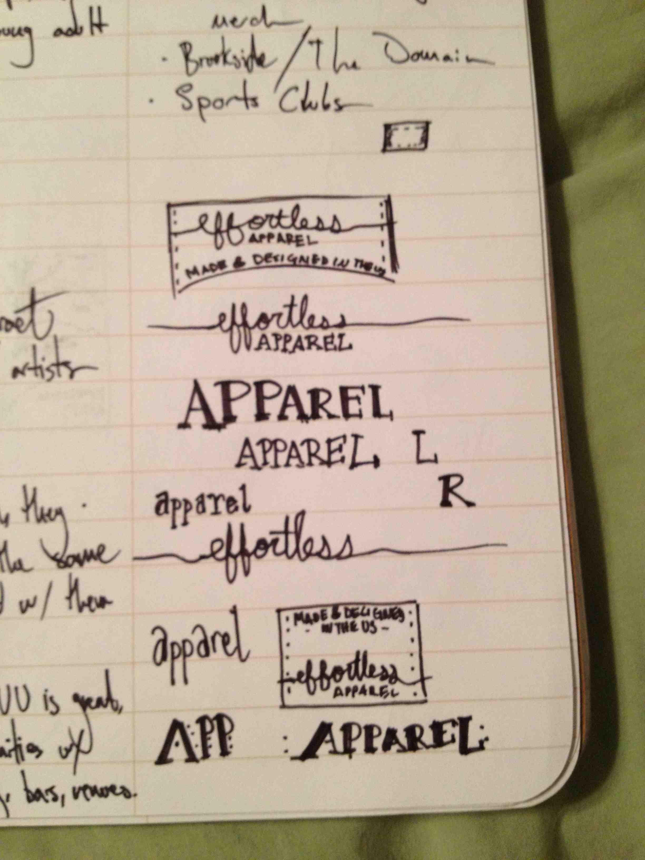 effortless apparel Clothing Tag - image 2 - student project