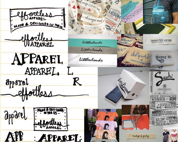 effortless apparel Clothing Tag - image 1 - student project