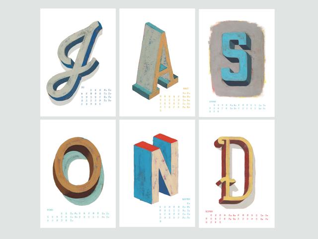 Calendar for letter lovers - image 6 - student project