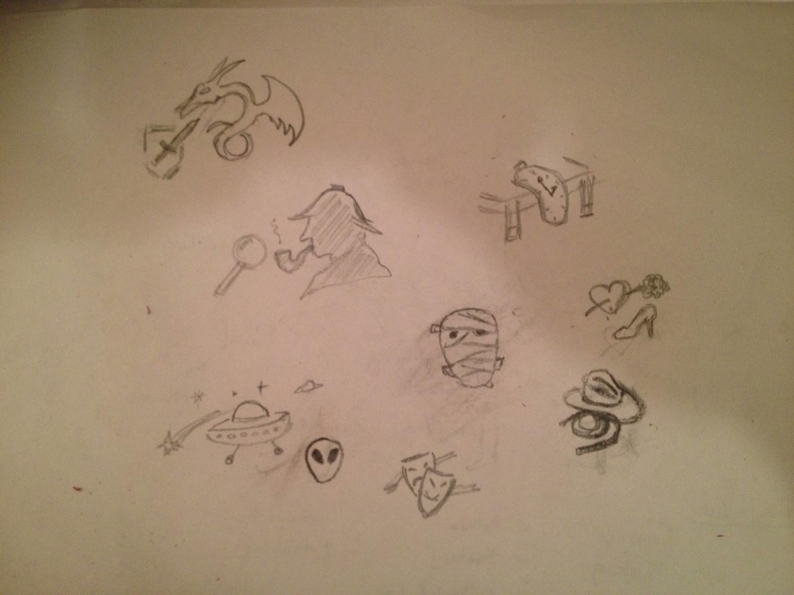 Gaming style badges for book genre fans - image 5 - student project