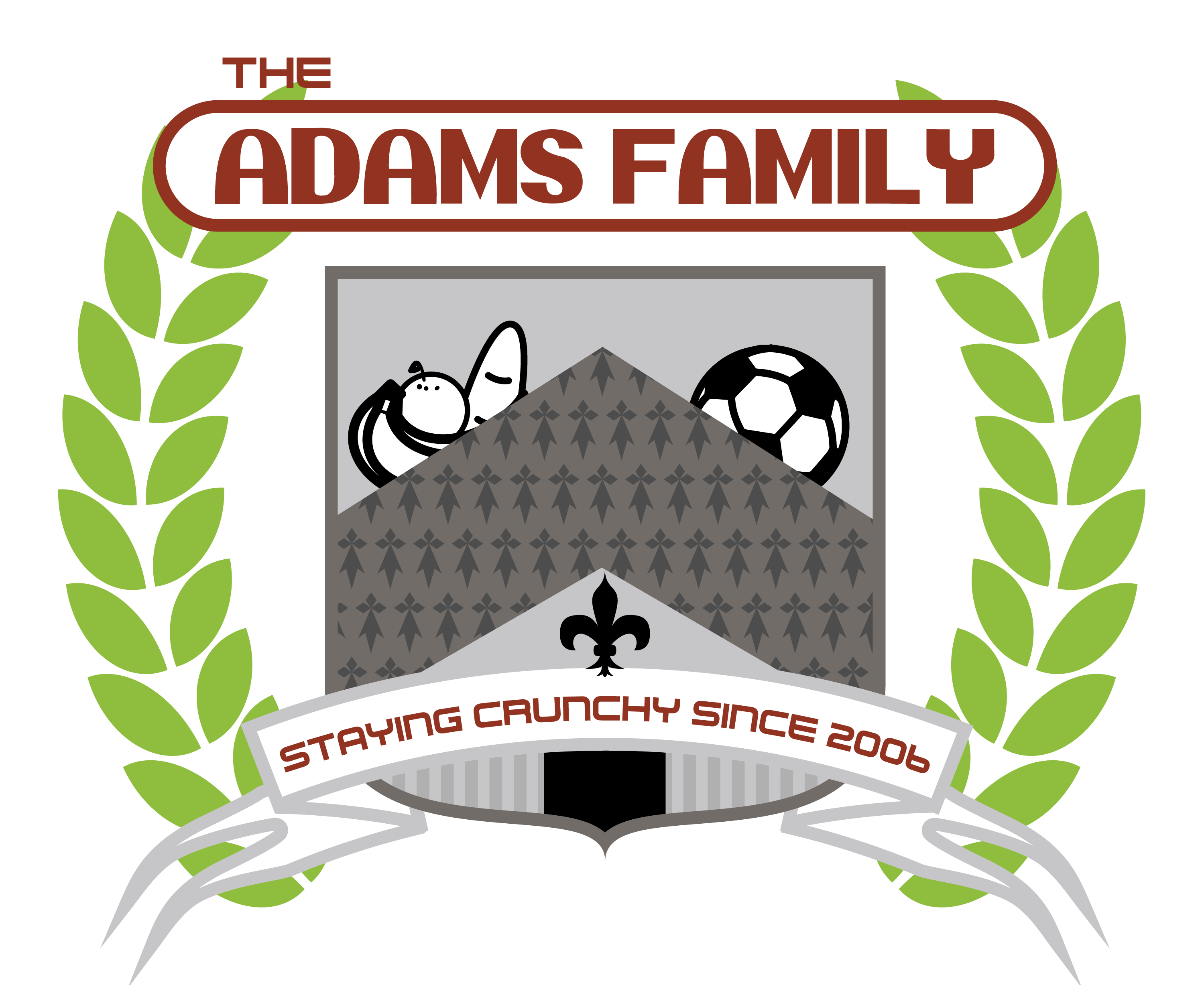 Adams Family crest! (in Progress) Skillshare Student Project