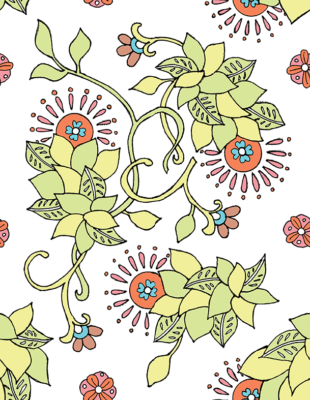 marrakech floral - image 3 - student project