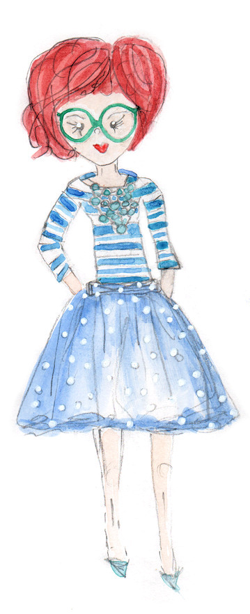 Watercolor--Zoe went a little cray. cray. - image 3 - student project