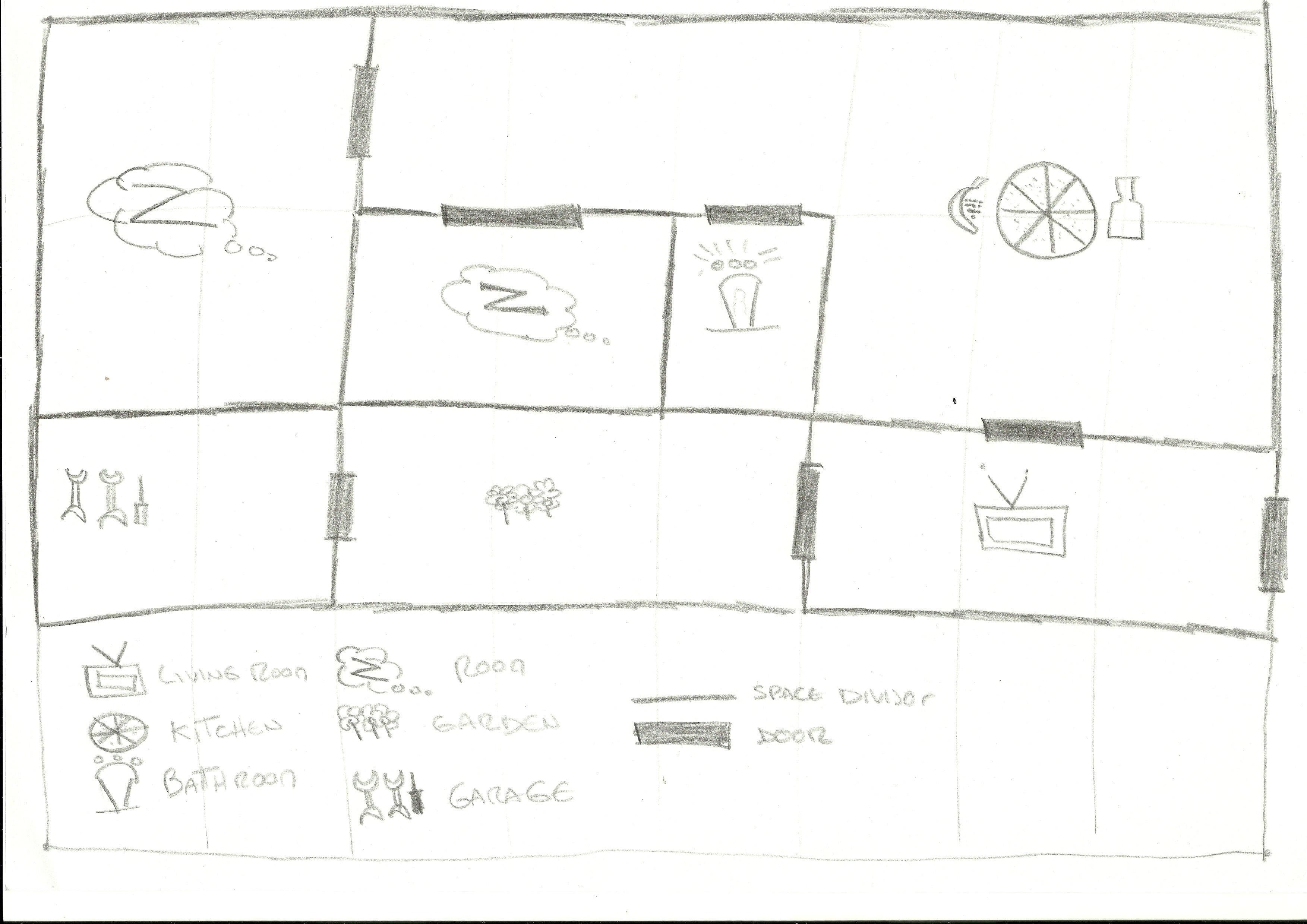 My first hand-drawn map - image 1 - student project