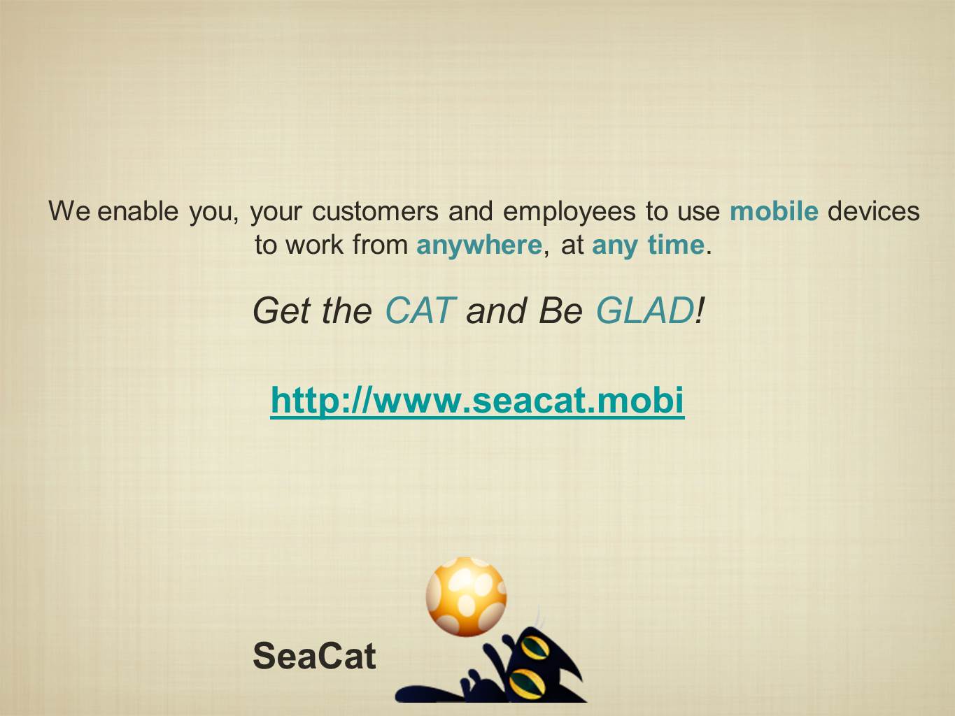 SeaCat - The Cats That Secure Your Mobile Solutions - image 11 - student project