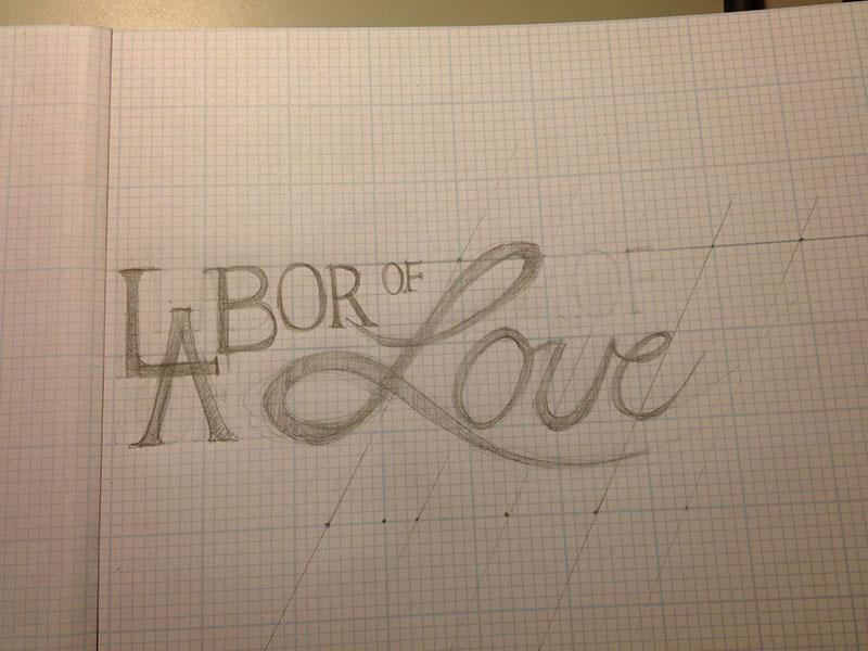 Phase 1 - the beginning. I wanted to start off a phrase using two personality styles for contrast and cohesiveness. - image 5 - student project