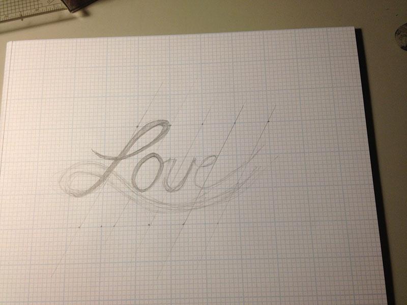 Phase 1 - the beginning. I wanted to start off a phrase using two personality styles for contrast and cohesiveness. - image 2 - student project