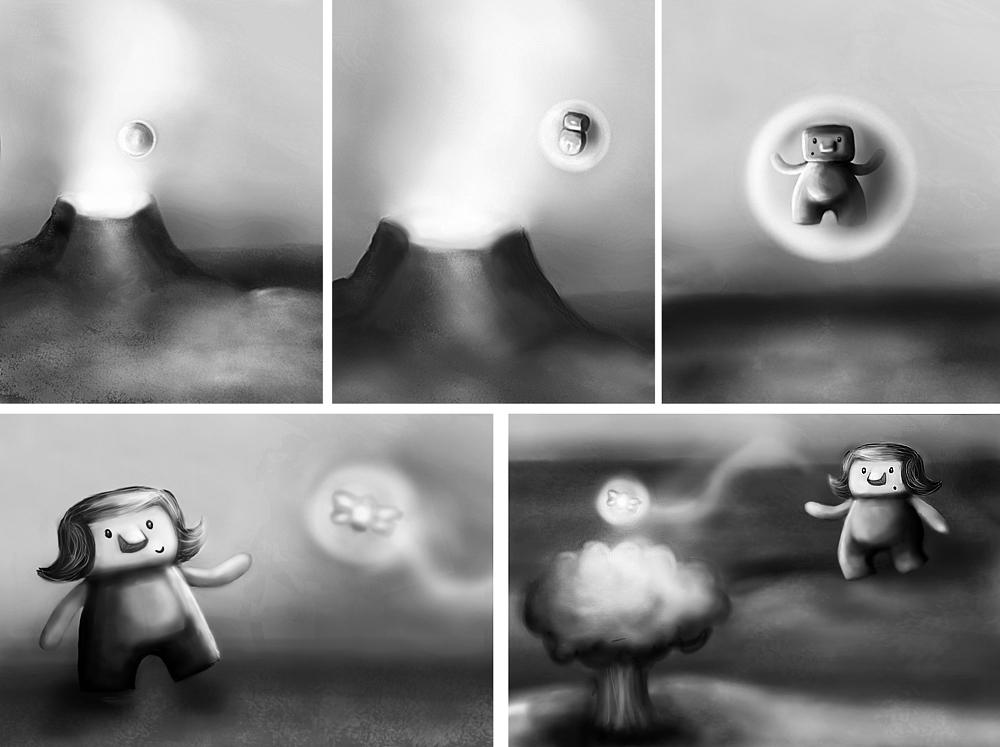 Taiyo - Concept Art for Game Indie - image 5 - student project