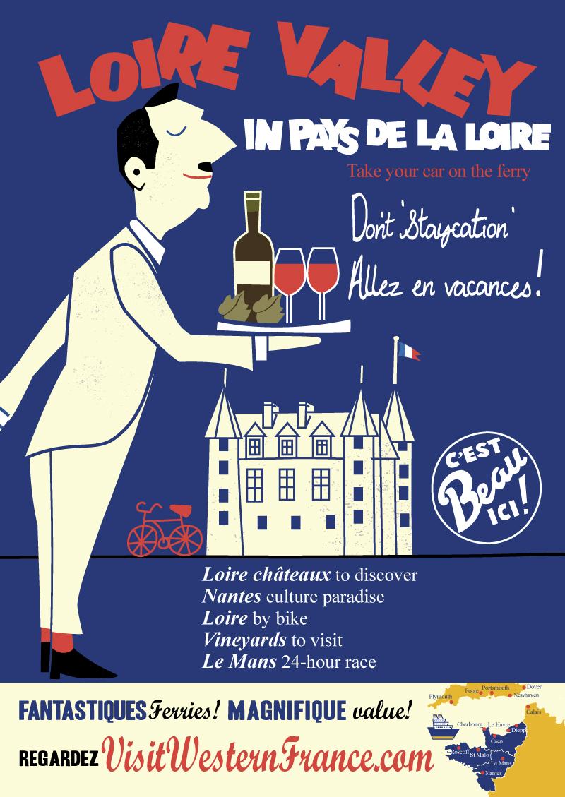 French Travel Poster - image 1 - student project