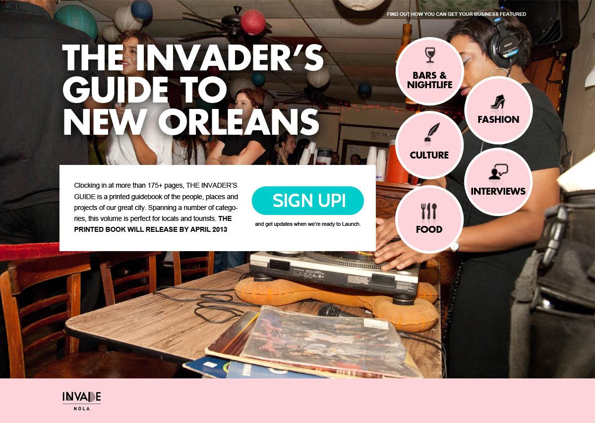 The Invader's Guide to New Orleans - image 1 - student project