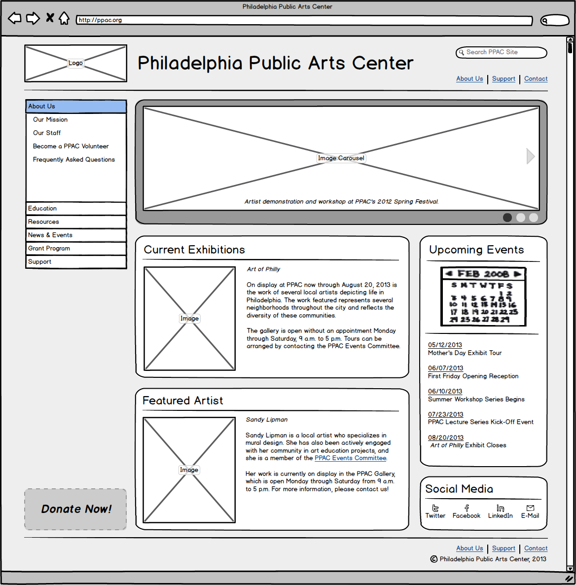Philadelphia Public Arts Center - image 9 - student project