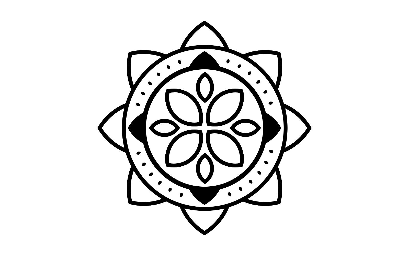 Geometric Flower - image 2 - student project