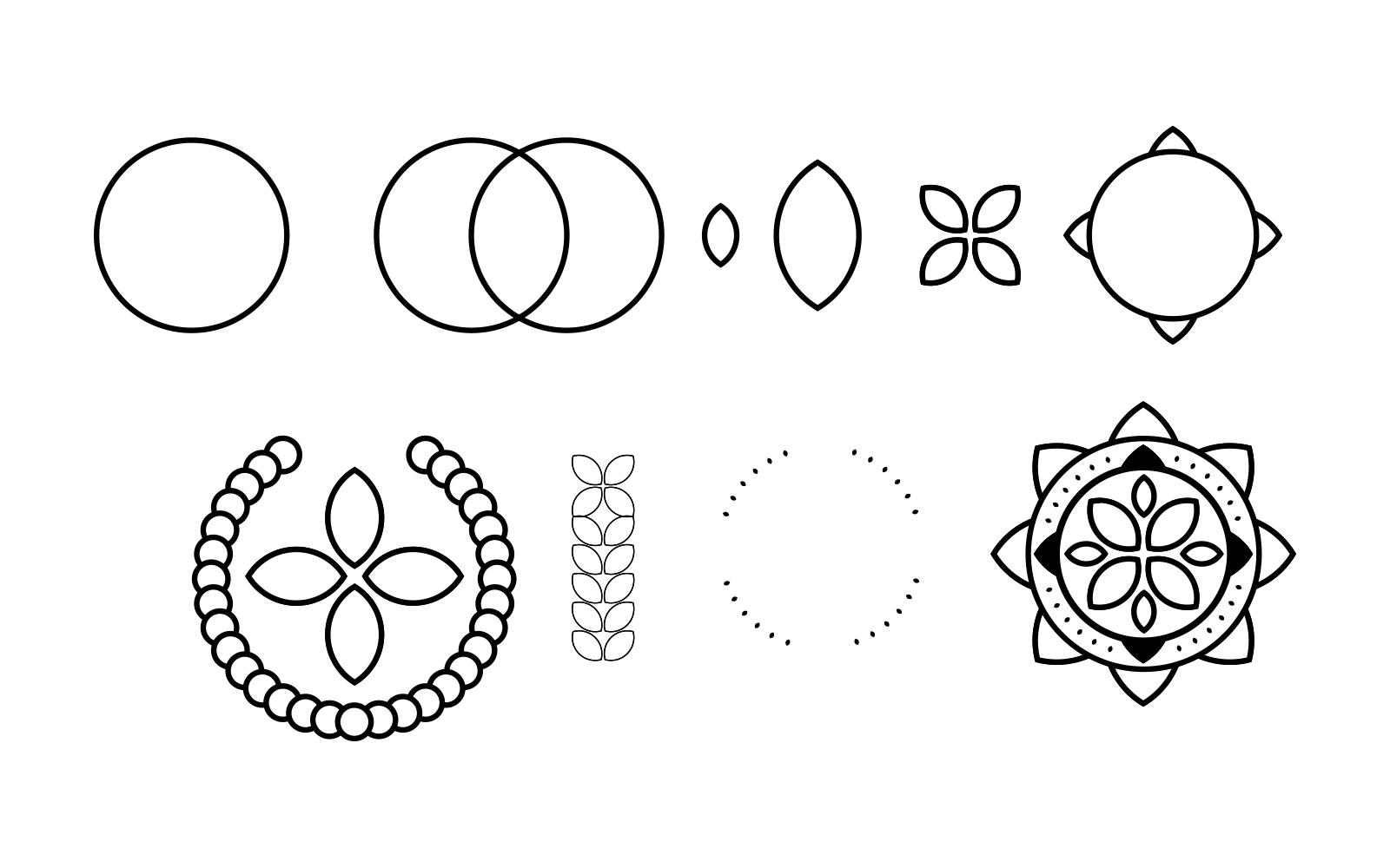 Geometric Flower - image 1 - student project