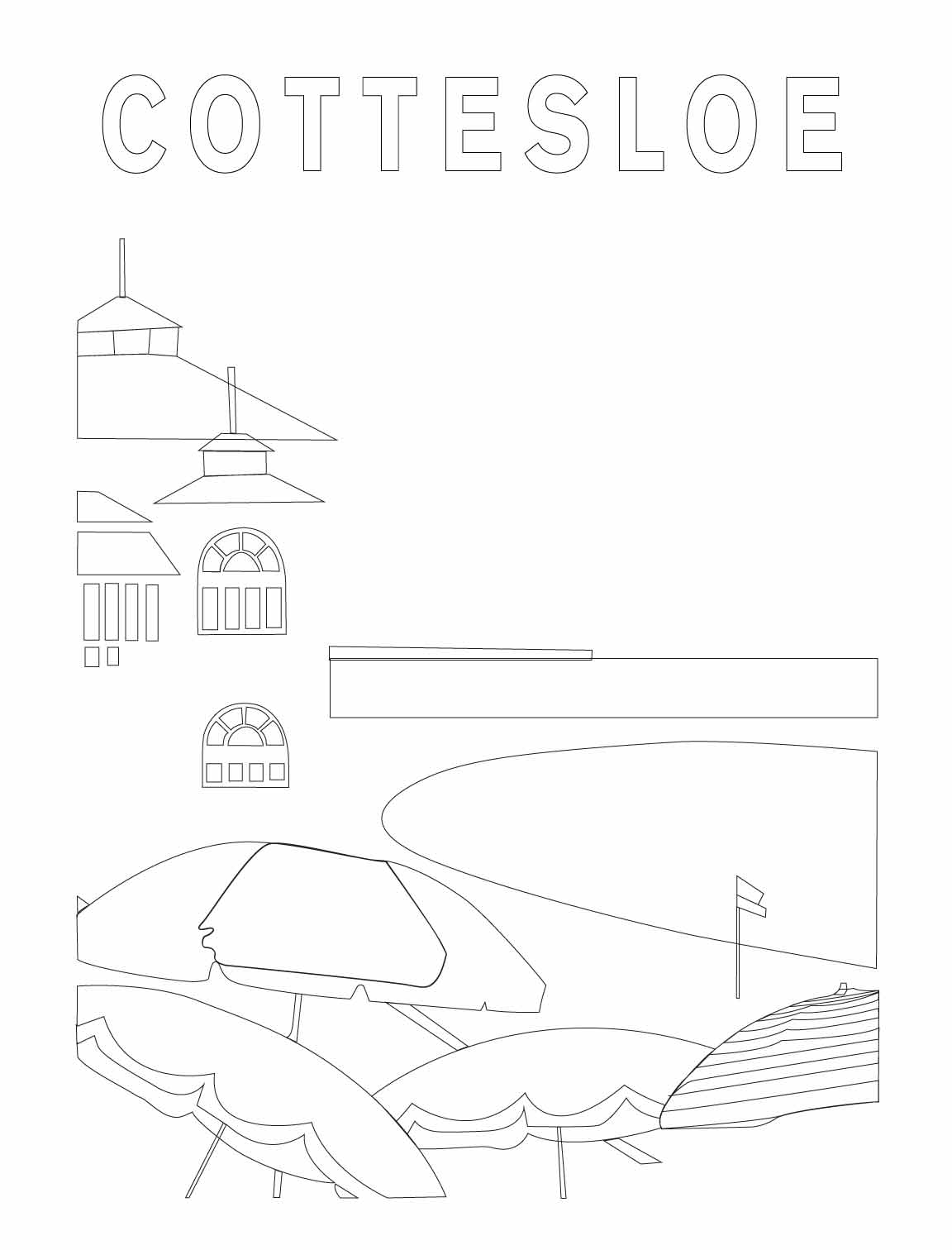Final version - Cottesloe poster reproduction - image 3 - student project