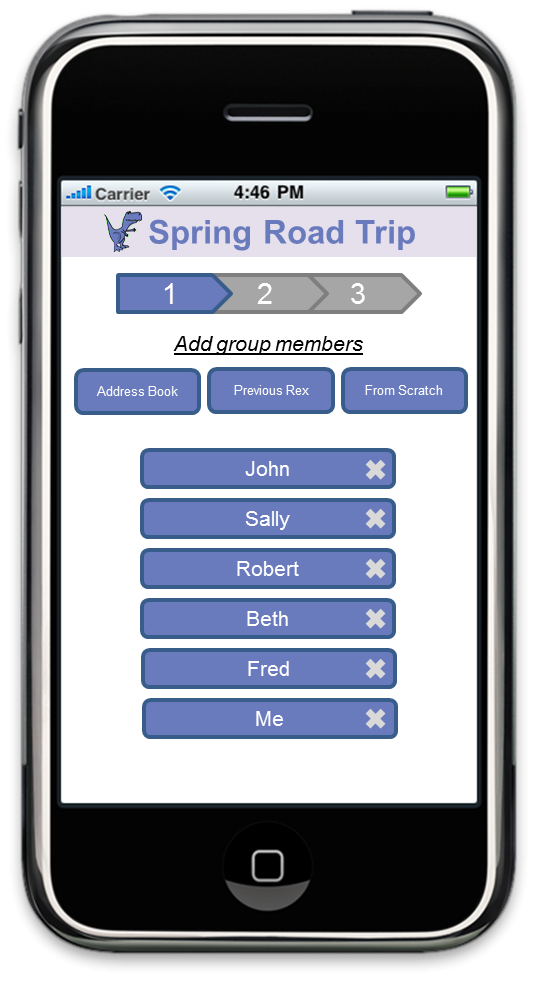 Rex - the expense reconciliation app! - image 2 - student project