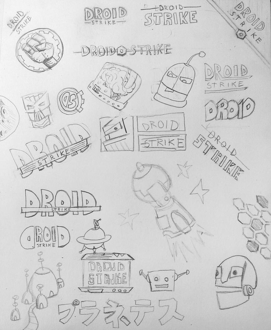 Droid Strike Blog Logo - image 2 - student project