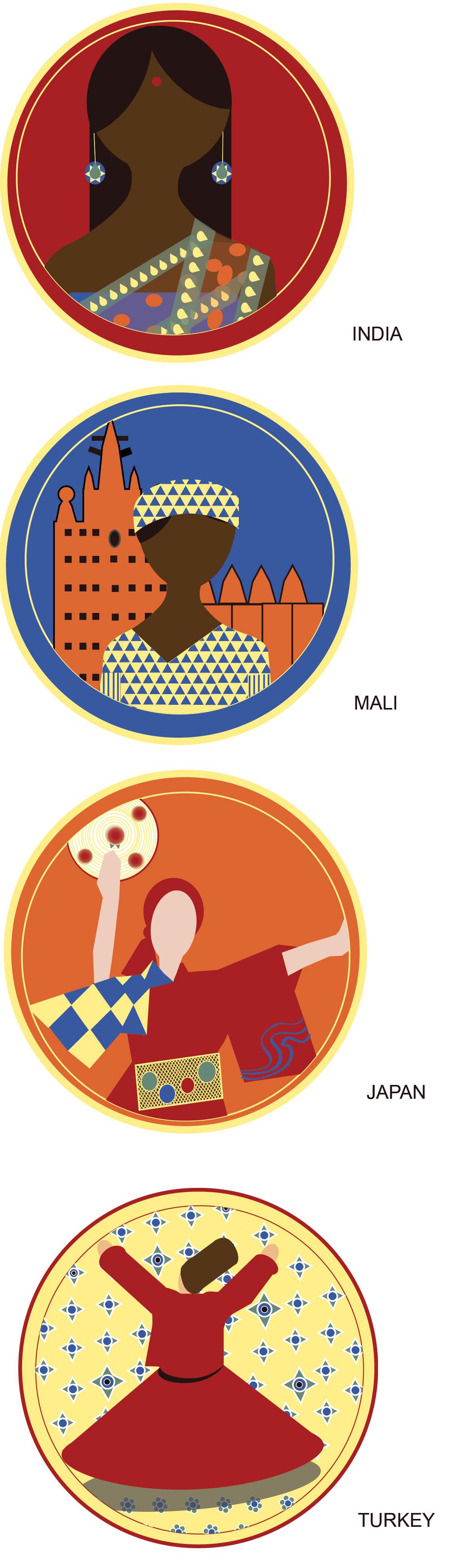 Travel Color Pattern - image 10 - student project