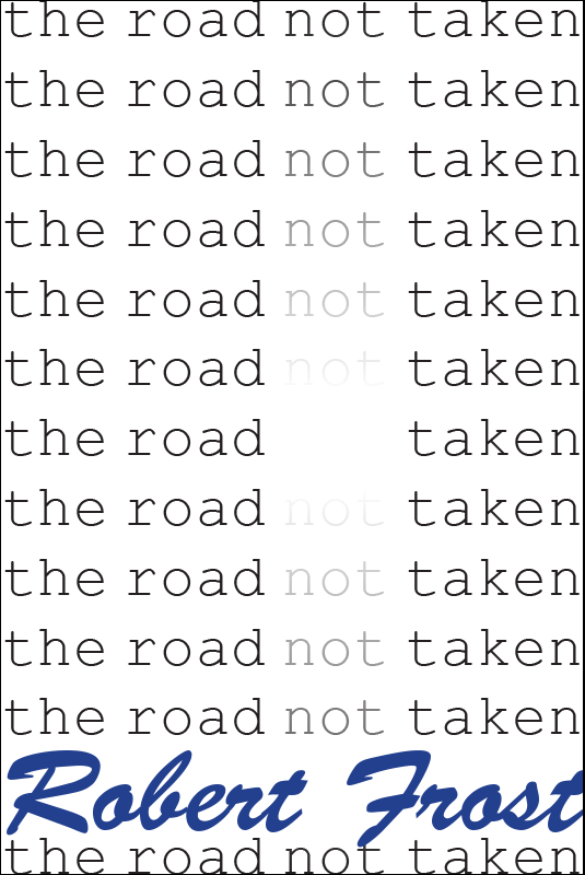The road not taken | Skillshare Student Project