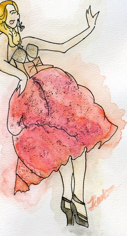 WATERCOLOR and SKETCHES I Love Rock and Roll! - image 8 - student project