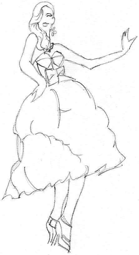 WATERCOLOR and SKETCHES I Love Rock and Roll! - image 7 - student project
