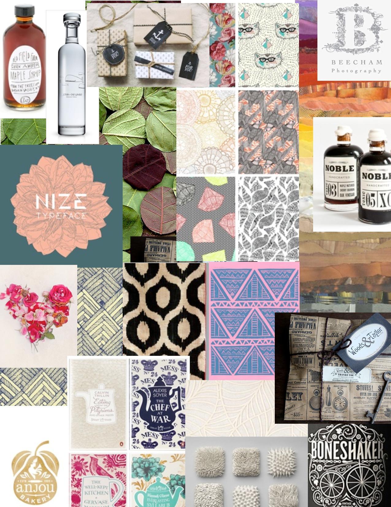The Papercut Series Label Moodboard - image 1 - student project