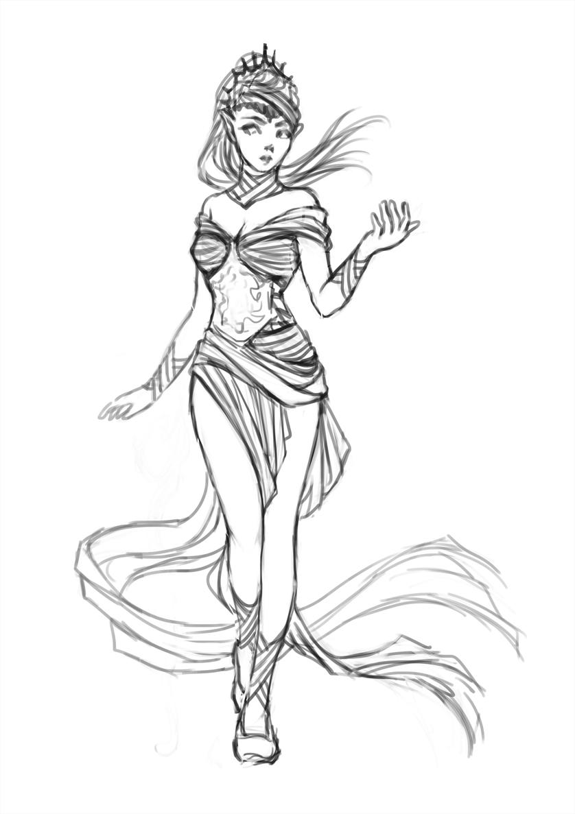 Sorceress - image 1 - student project