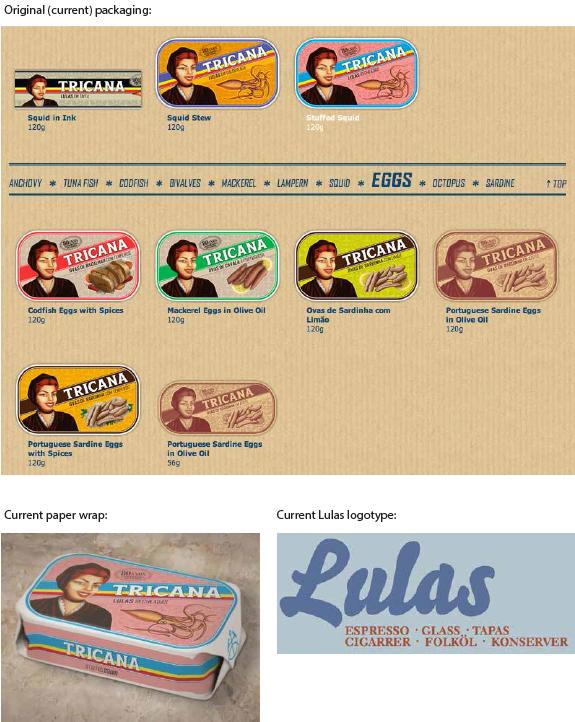 Lulas - Stuffed Squid in a can, rebranding - image 1 - student project
