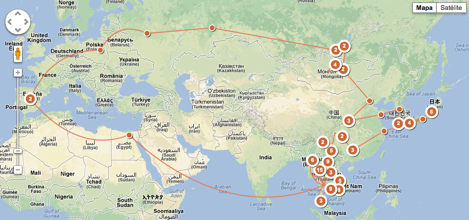 A year around Asia - 2010/2011 - image 1 - student project
