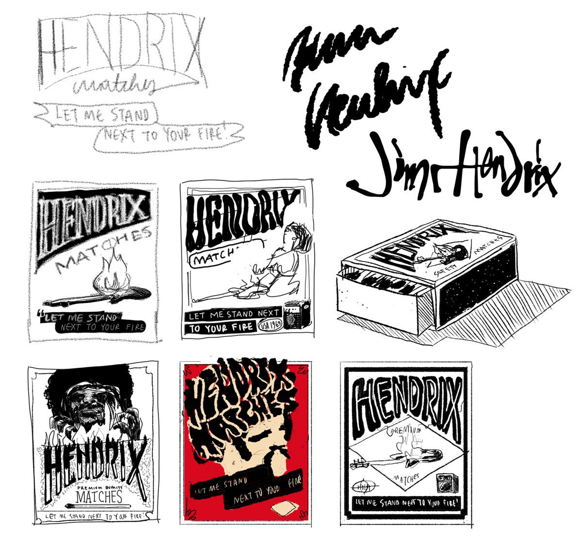 Hendrix Matches - image 5 - student project