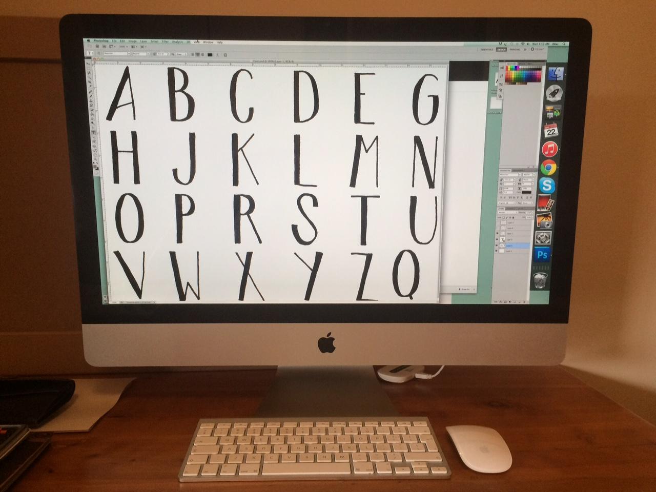 Moonriver Font - image 2 - student project