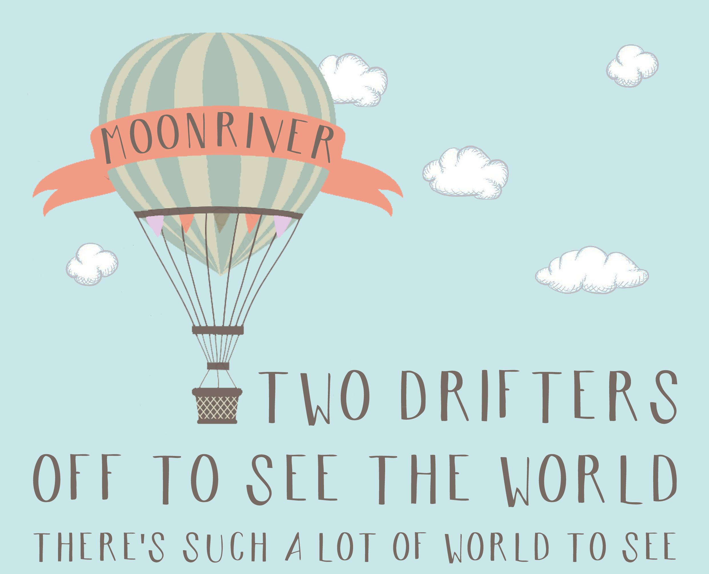 Moonriver Font - image 4 - student project