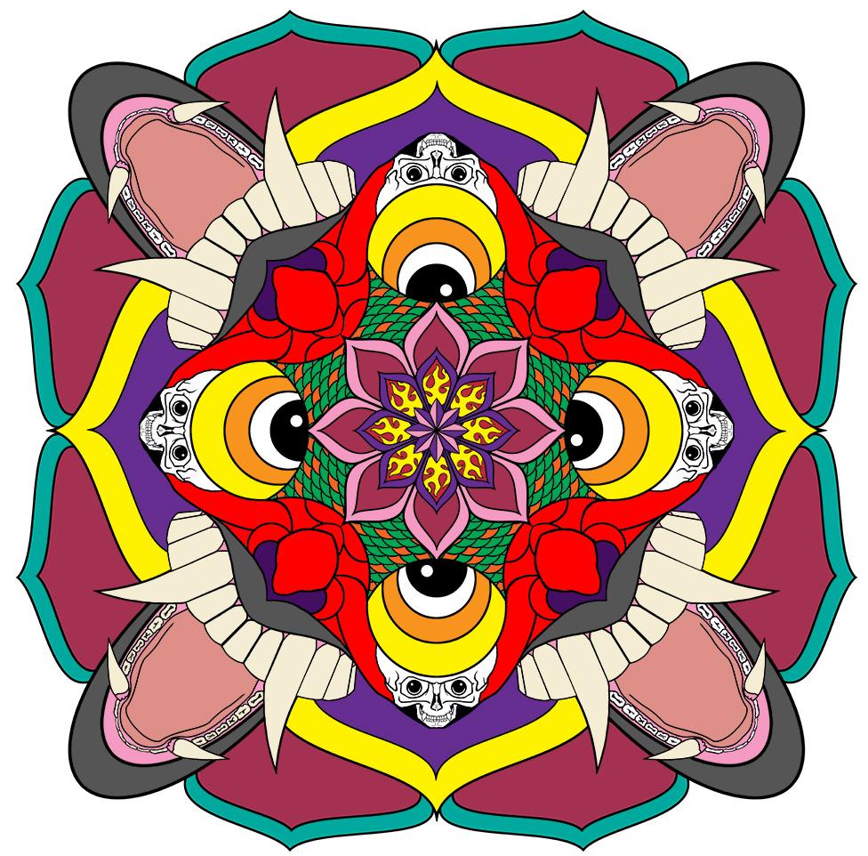 Tibetan style Mandala - image 4 - student project