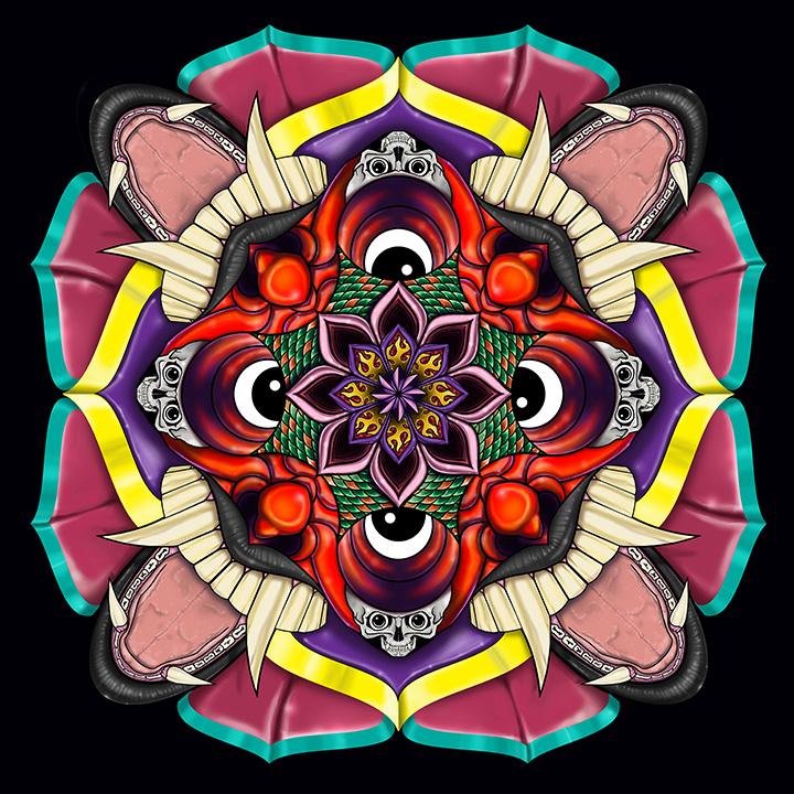 Tibetan style Mandala - image 5 - student project
