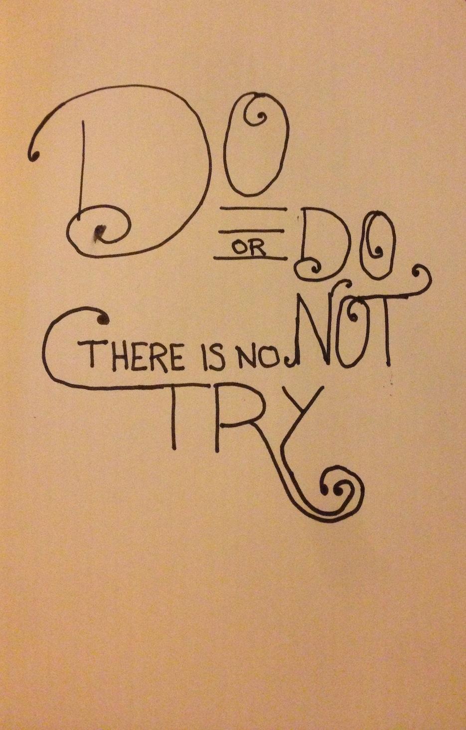 Do or do not, there is no try. - image 12 - student project