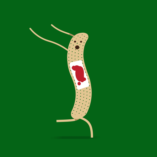 Hypochondriac Band Aid Skillshare Student Project