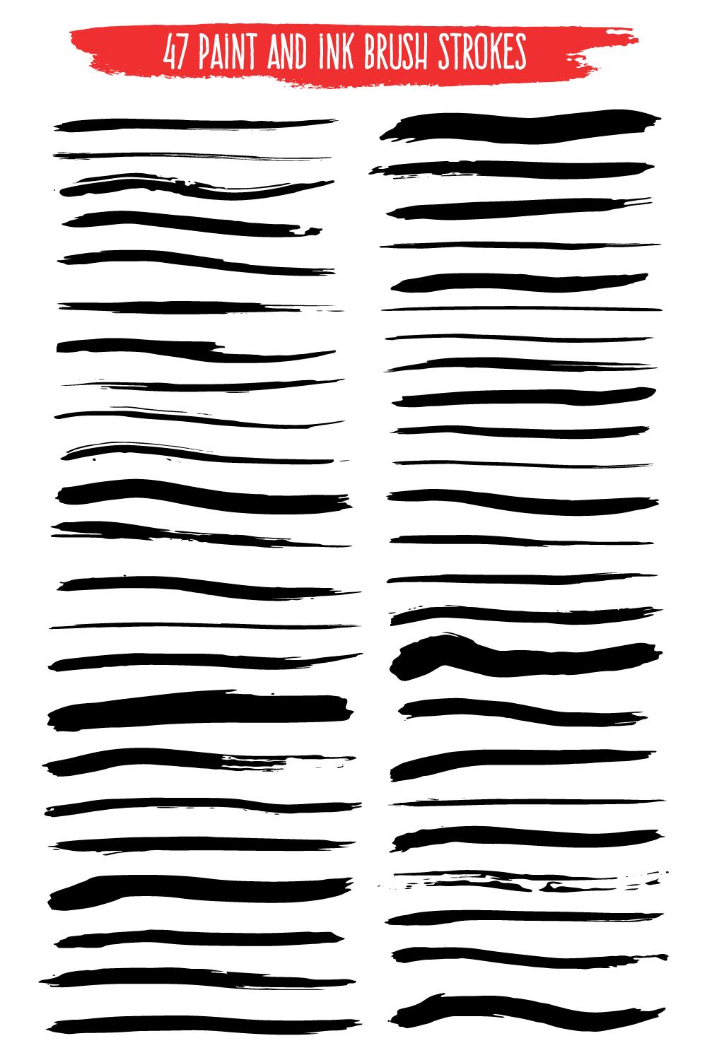 Hand drawn Vector brushes for Adobe Illustrator - image 2 - student project