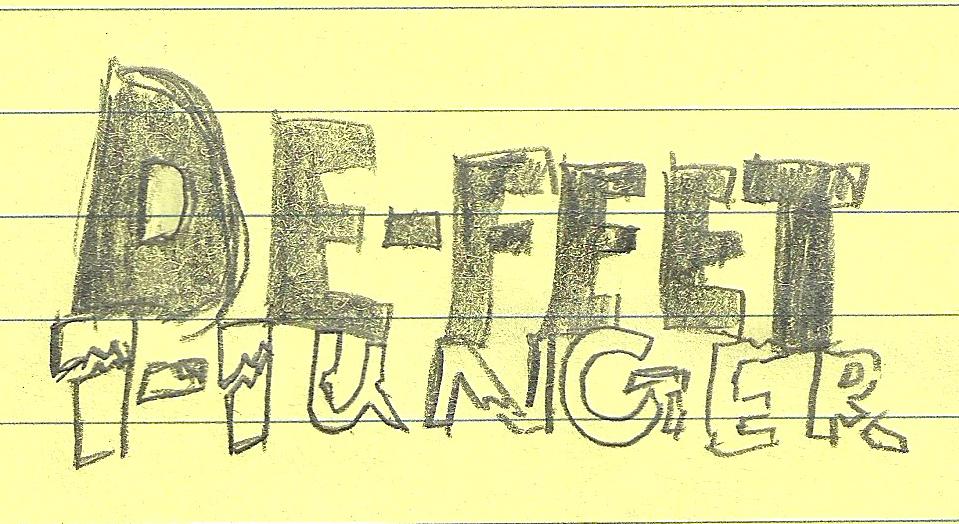 De-Feet Hunger 5k Charity Run Logo - image 2 - student project