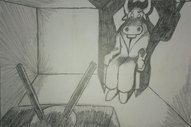 Theseus & the Minotaur - image 2 - student project