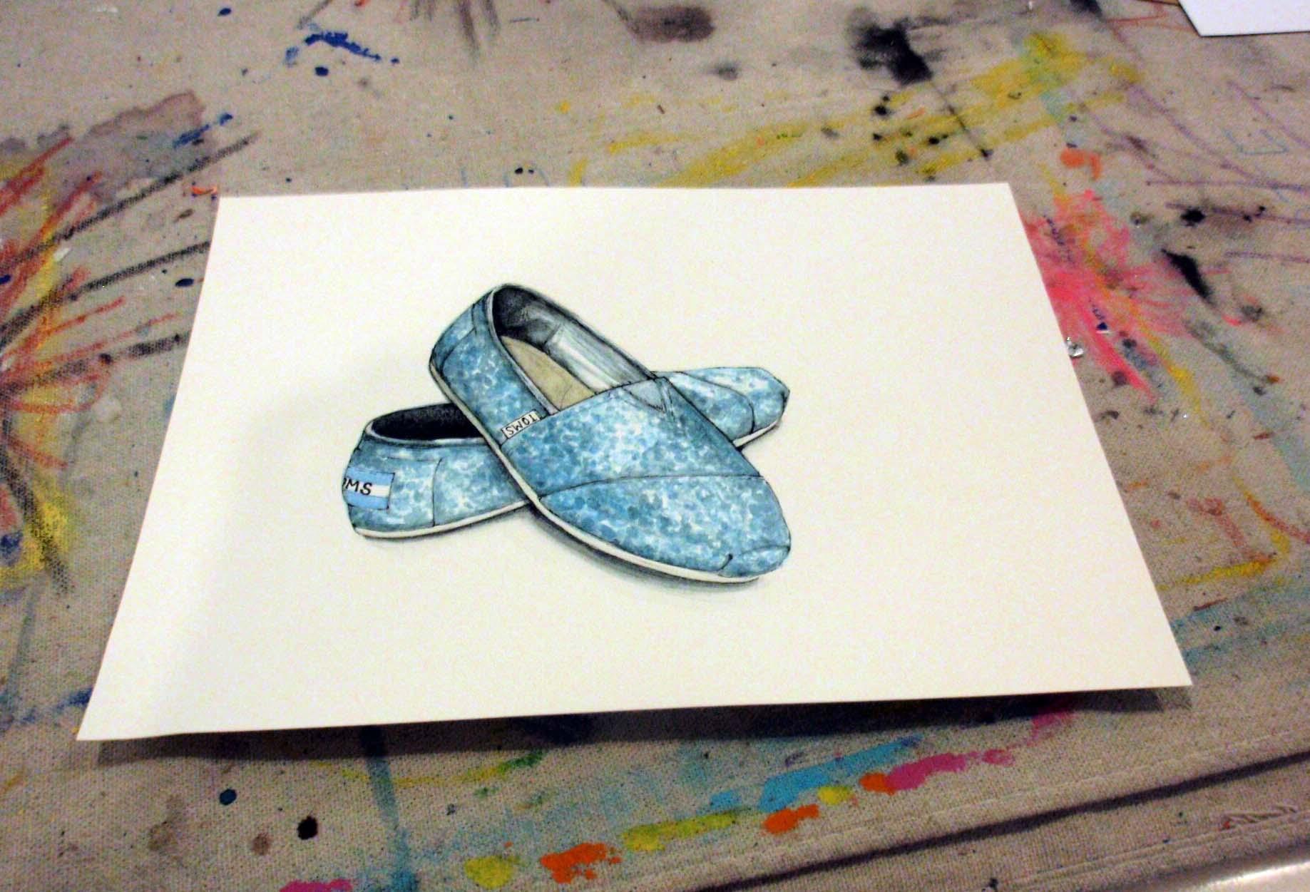Painting Shoes - image 1 - student project