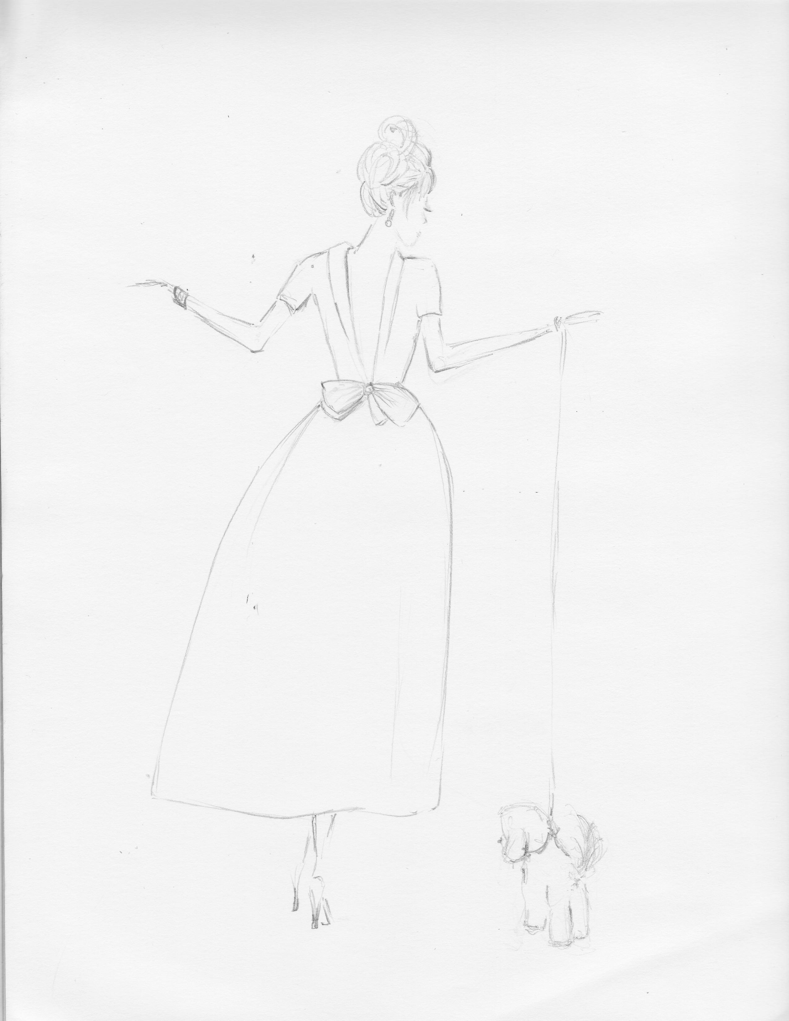WATERCOLOR: Vintage Glamour - image 2 - student project