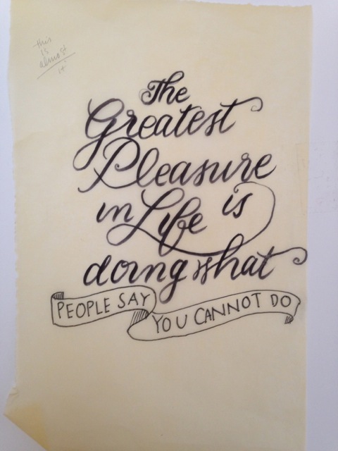 "The Greatest Pleasure ..." - image 4 - student project